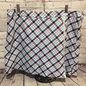 Lady Hagen Golf Skorts purple and teal plaid Size 10